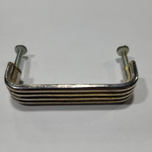 Load image into Gallery viewer, Used Gold (mostly worn to silver) Cabinet Handle 3&quot; Hole Spacing - Young Farts RV Parts