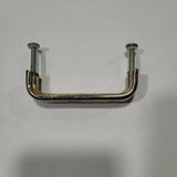 Used Gold (mostly worn to silver) Cabinet Handle 3
