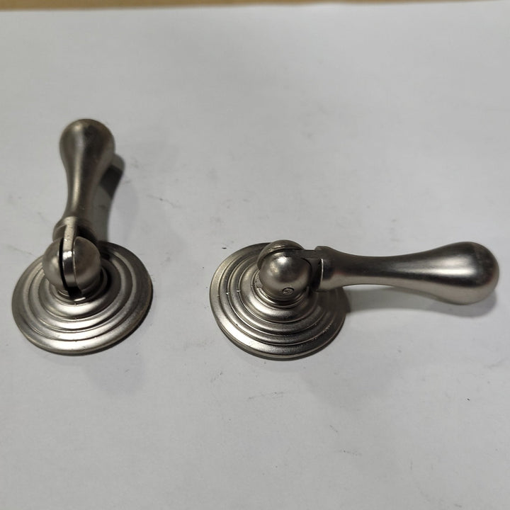 Used Hinged Pewter Cabinet Pull - Young Farts RV Parts