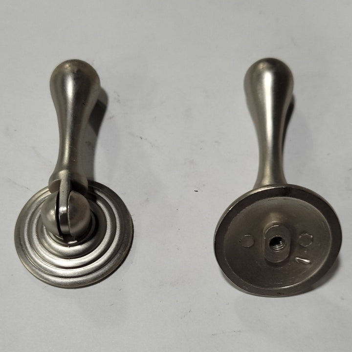 Used Hinged Pewter Cabinet Pull - Young Farts RV Parts