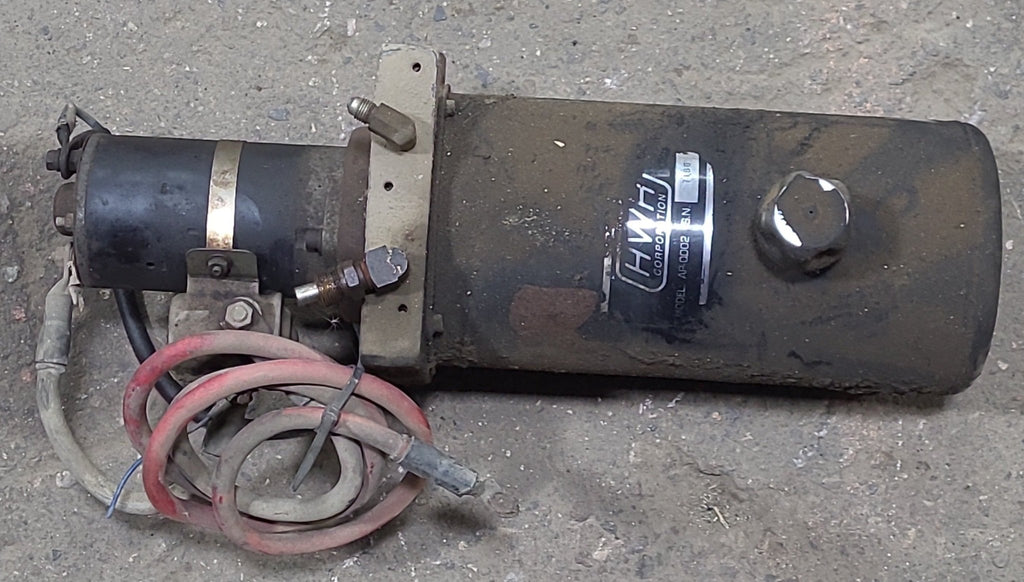 Used HWH/ Fenner Hydraulics Pump/Motor/Tank Assembly - AP0002/AP0071 - Young Farts RV Parts