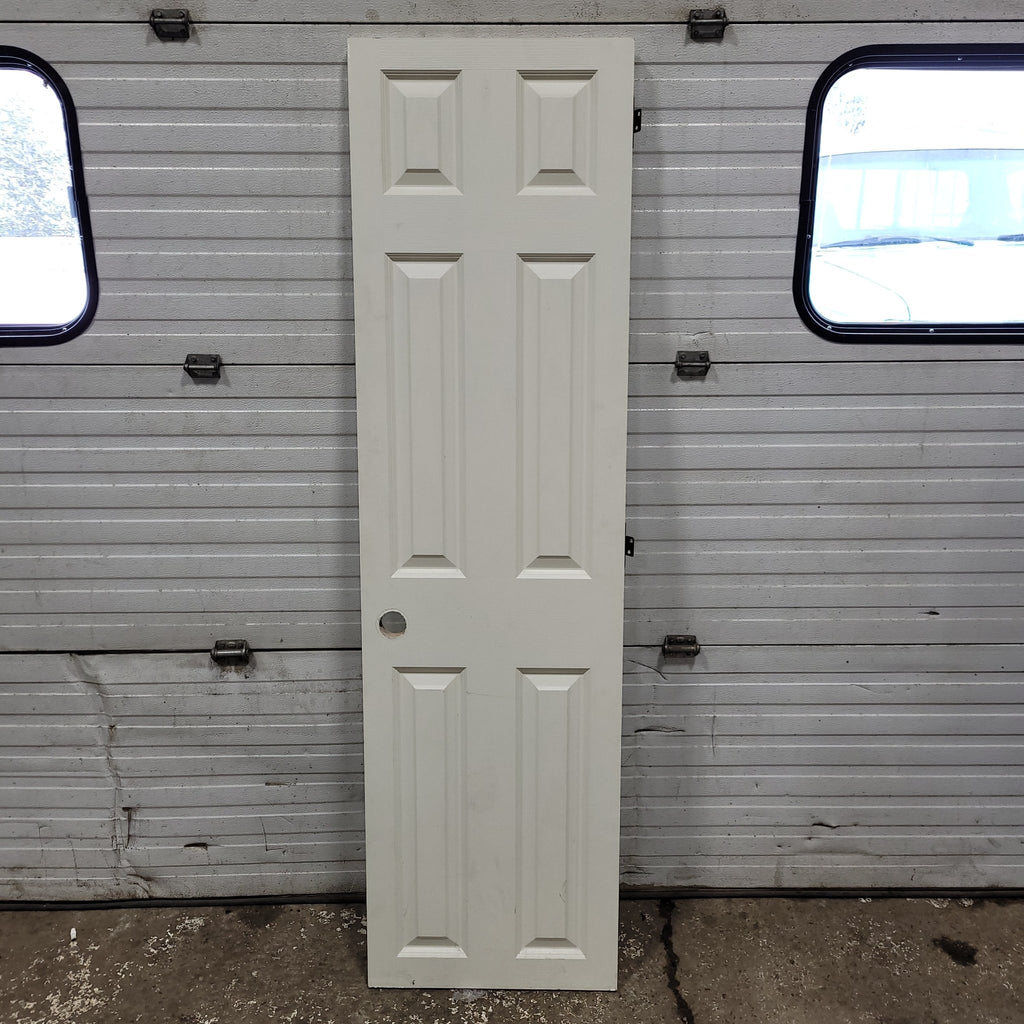 Used Interior Wooden Door 20" W X 72" H X 1 1/3" D - Young Farts RV Parts