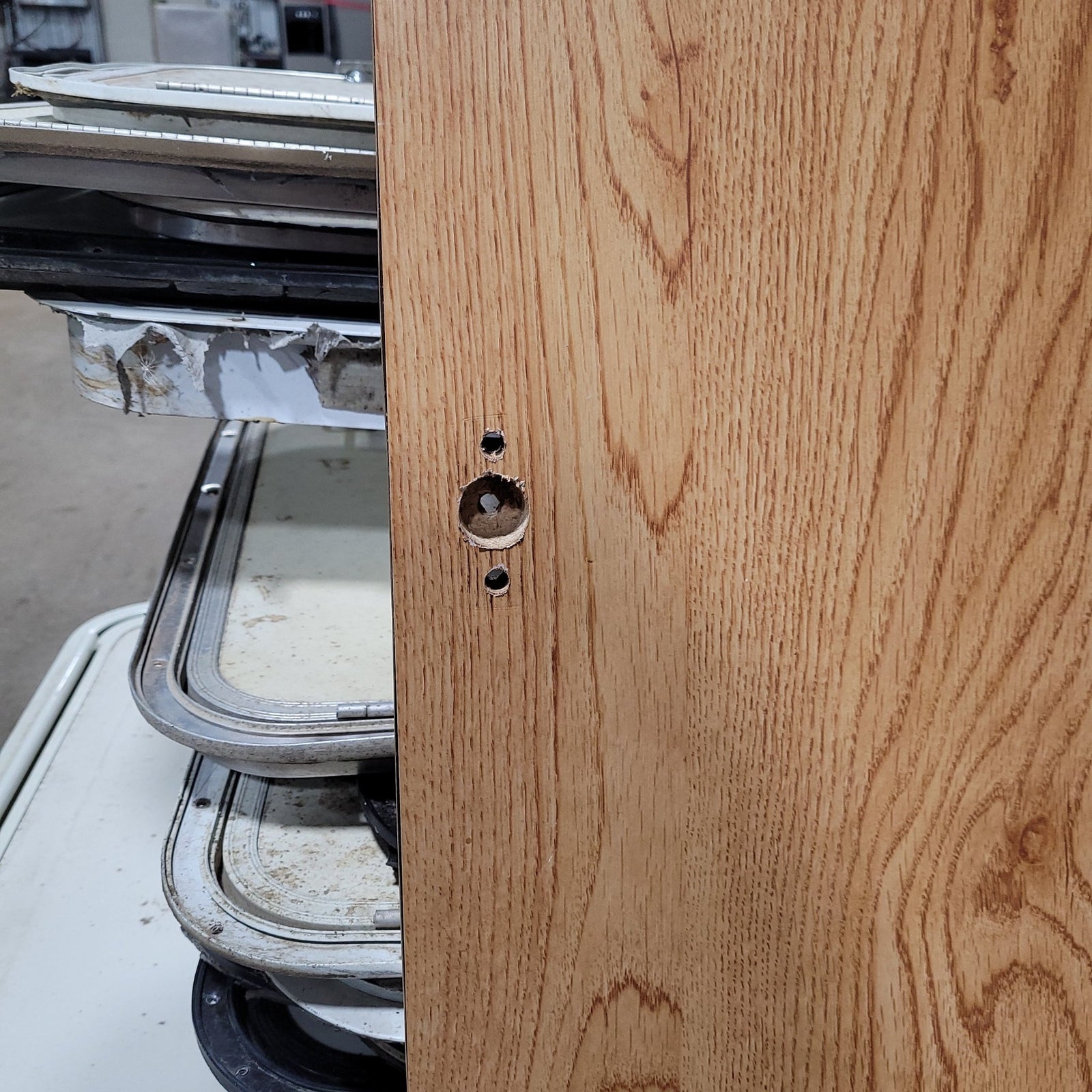Used Interior Wooden Door 22 1/2 W X 76