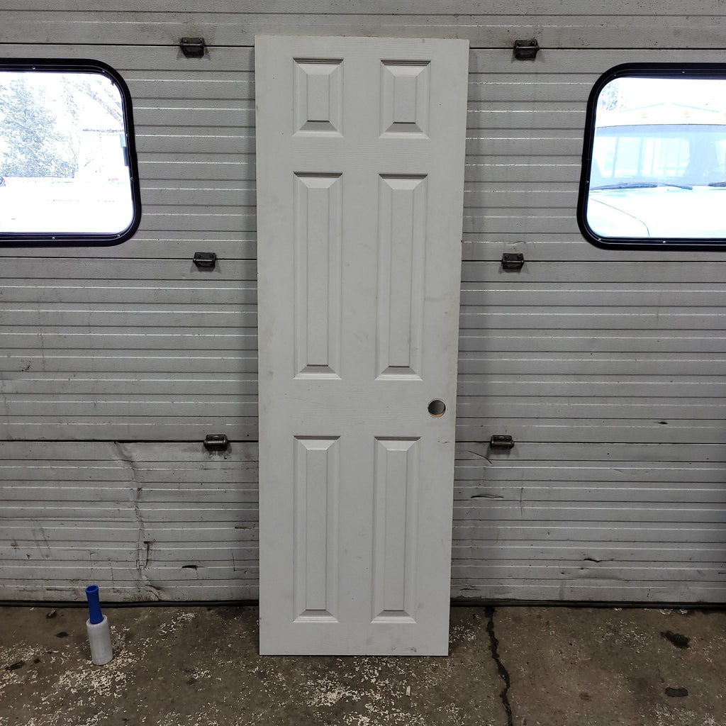 Used Interior Wooden Door 24" W X 74" H X 1 1/3" D - Young Farts RV Parts