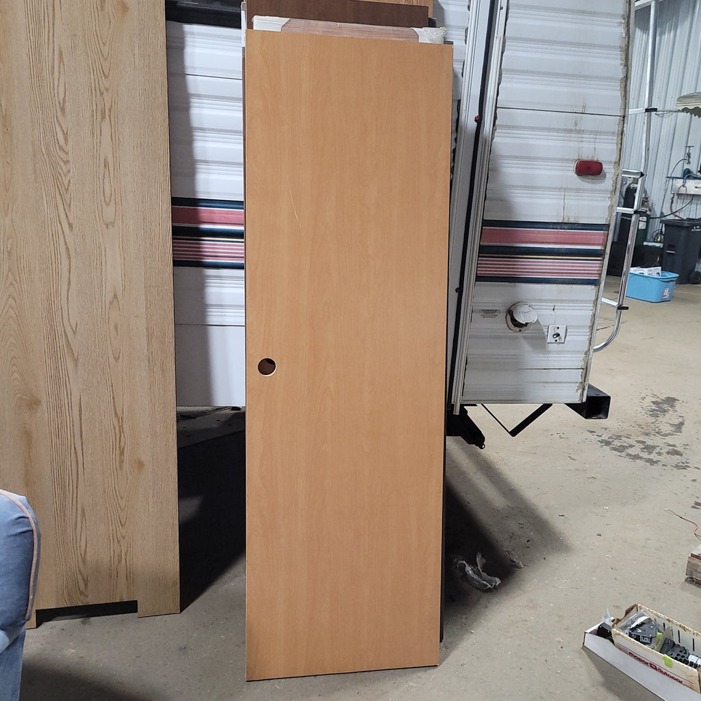 Used Interior Wooden Door 24" W X 76" H X 1 1/4" D - Young Farts RV Parts