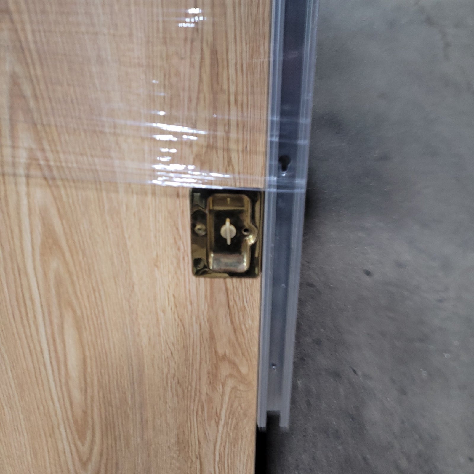 Used Interior Wooden Pocket Door 24 1/2