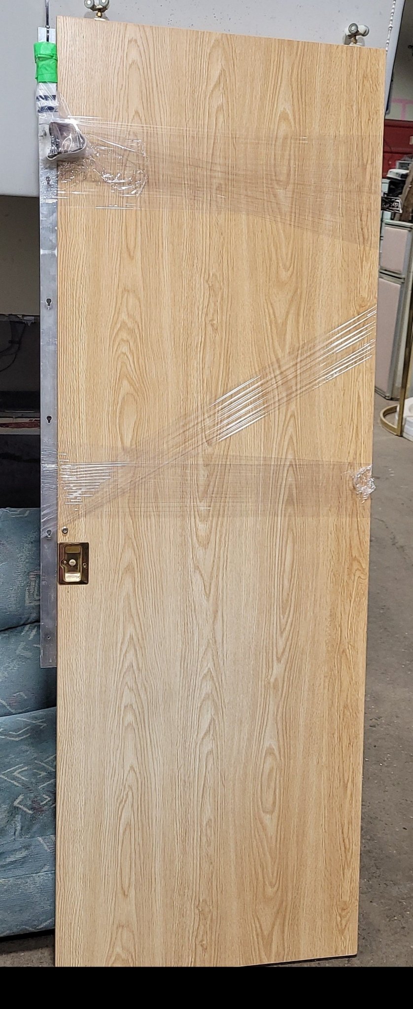 Used Interior Wooden Pocket Door 24 1/2