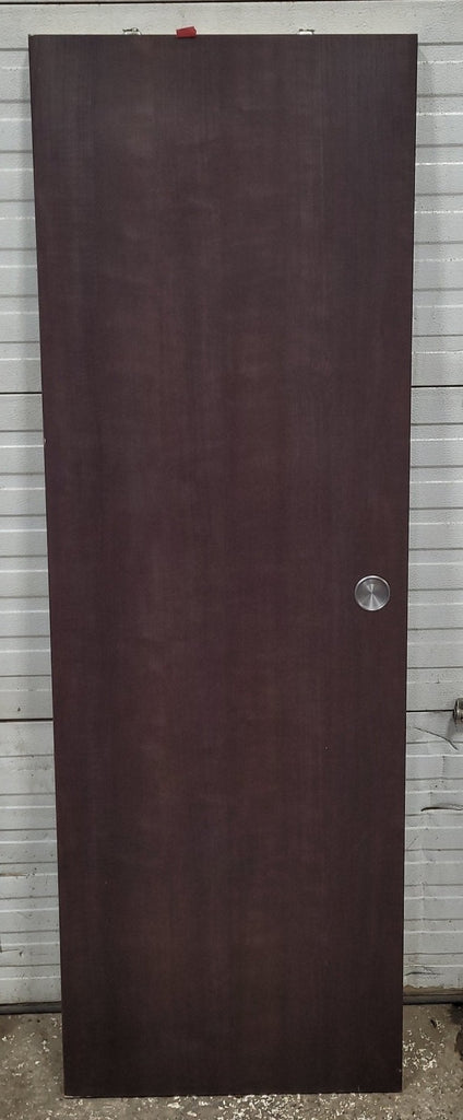 Used Interior Wooden Pocket Door 24" W X 71" H X 1 1/3" D - Young Farts RV Parts