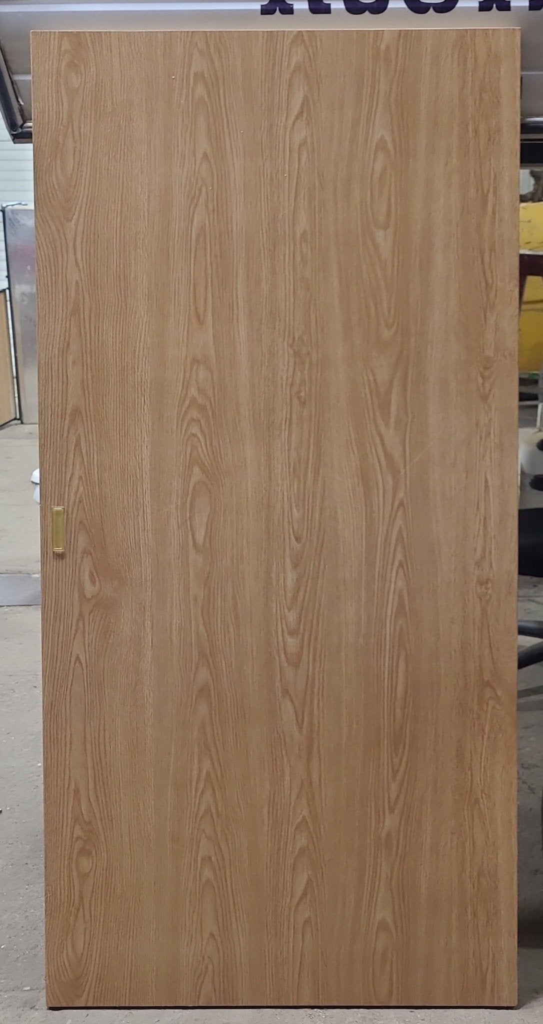 Used Interior Wooden Pocket Door 30 1/4