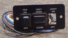 Load image into Gallery viewer, Used JRV Vent Wall Controller - A8948BL - Young Farts RV Parts