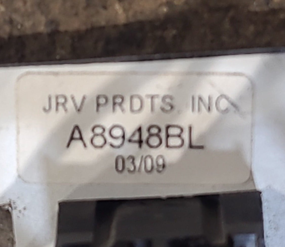 Used JRV Vent Wall Controller - A8948BL - Young Farts RV Parts