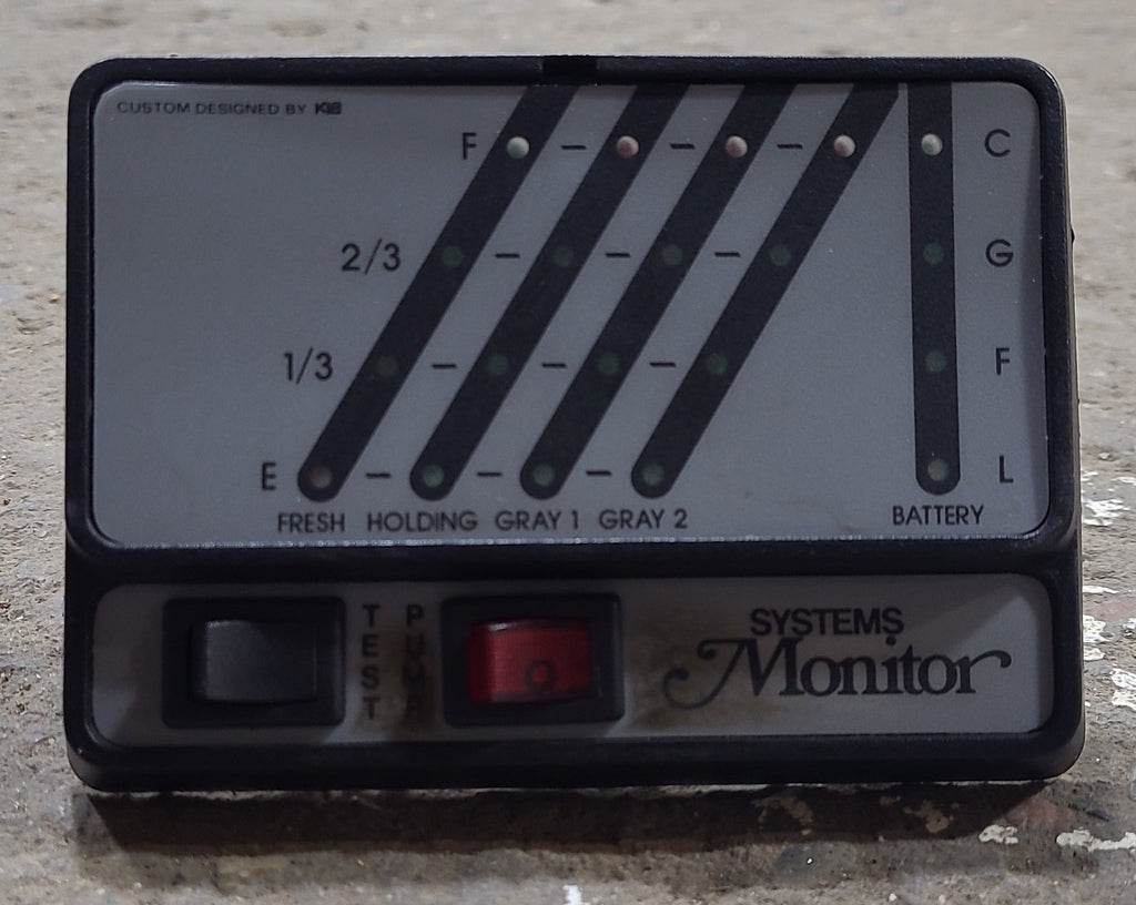 Used KIB Systems Monitor Control Panel PCBK4 - Young Farts RV Parts