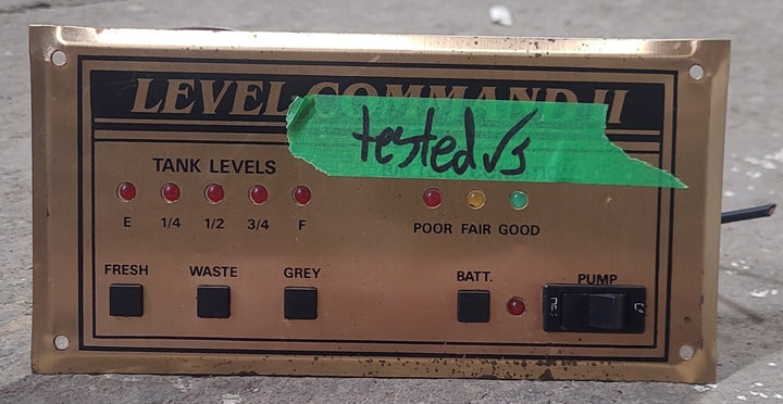 Used Level Command II Control Panel - Young Farts RV Parts