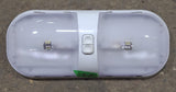 Used Light Fixture *DOUBLE* Off- White