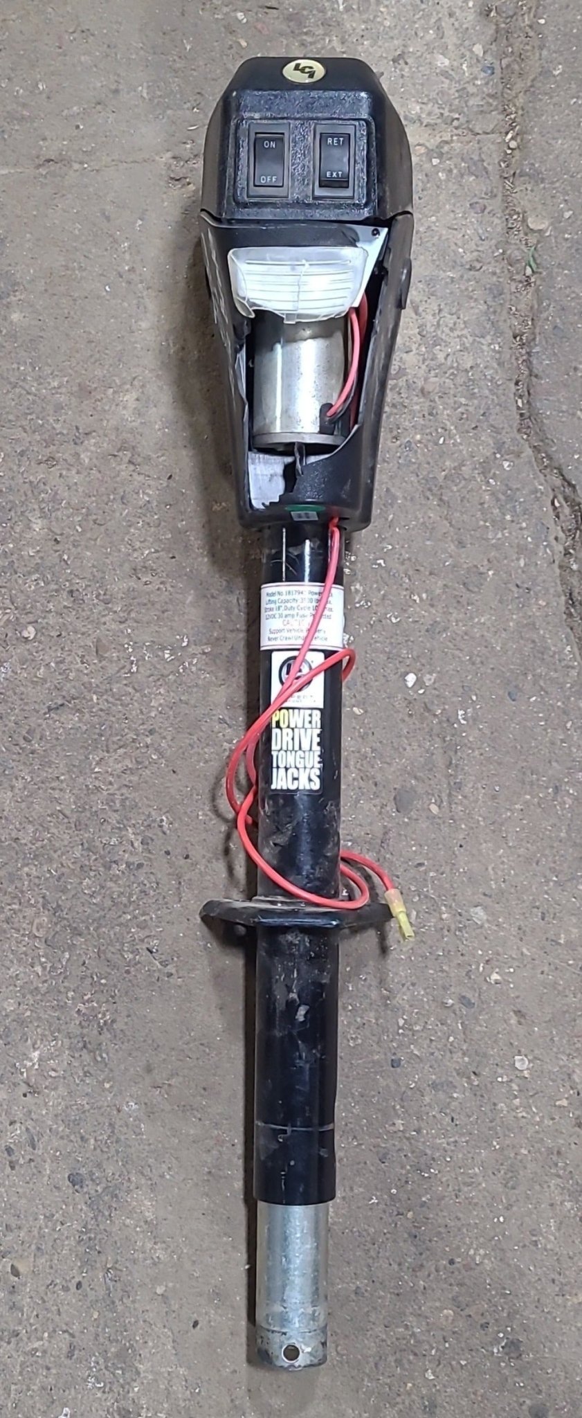 Used Lippert Power Jack 1817941 - Young Farts RV Parts