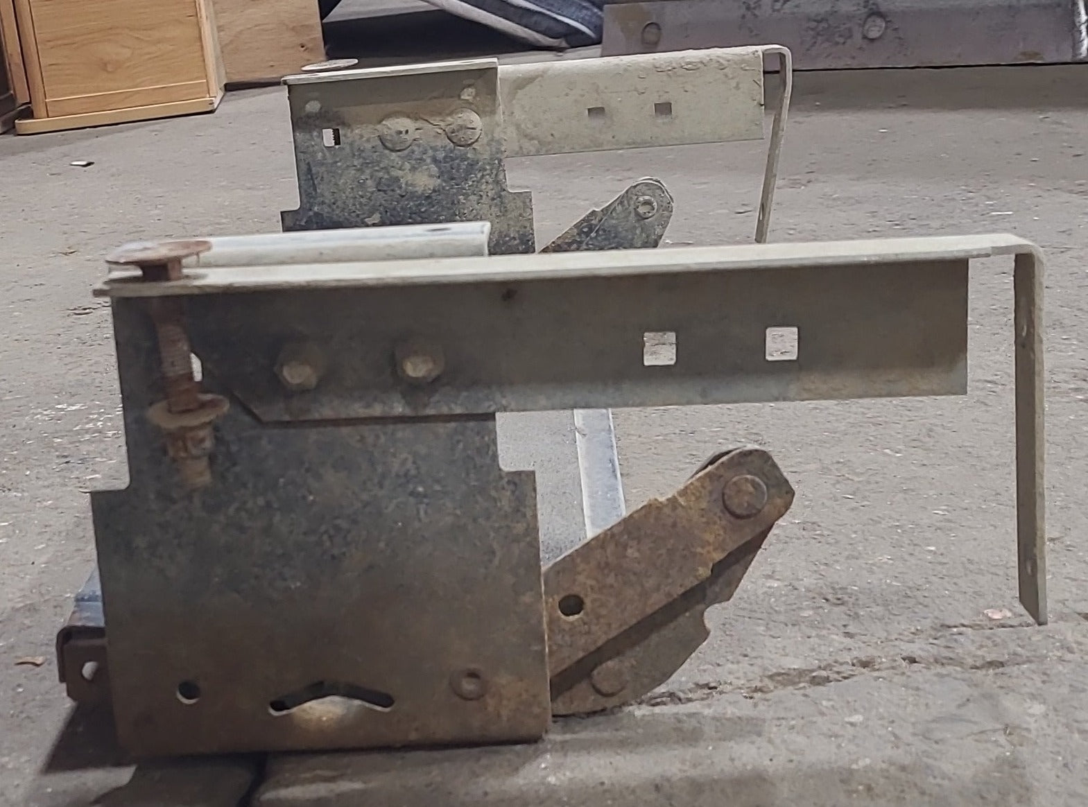 Used Manual Single Fold Step - Young Farts RV Parts