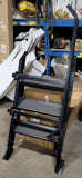 Used Manual Triple Fold Step- with handrail