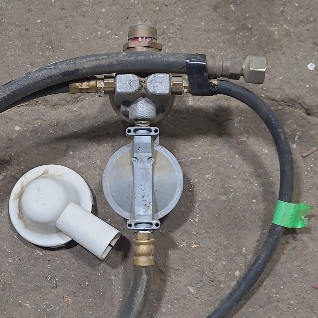 Used Marshall Propane Regulator Model 250- Full Assembly - Young Farts RV Parts