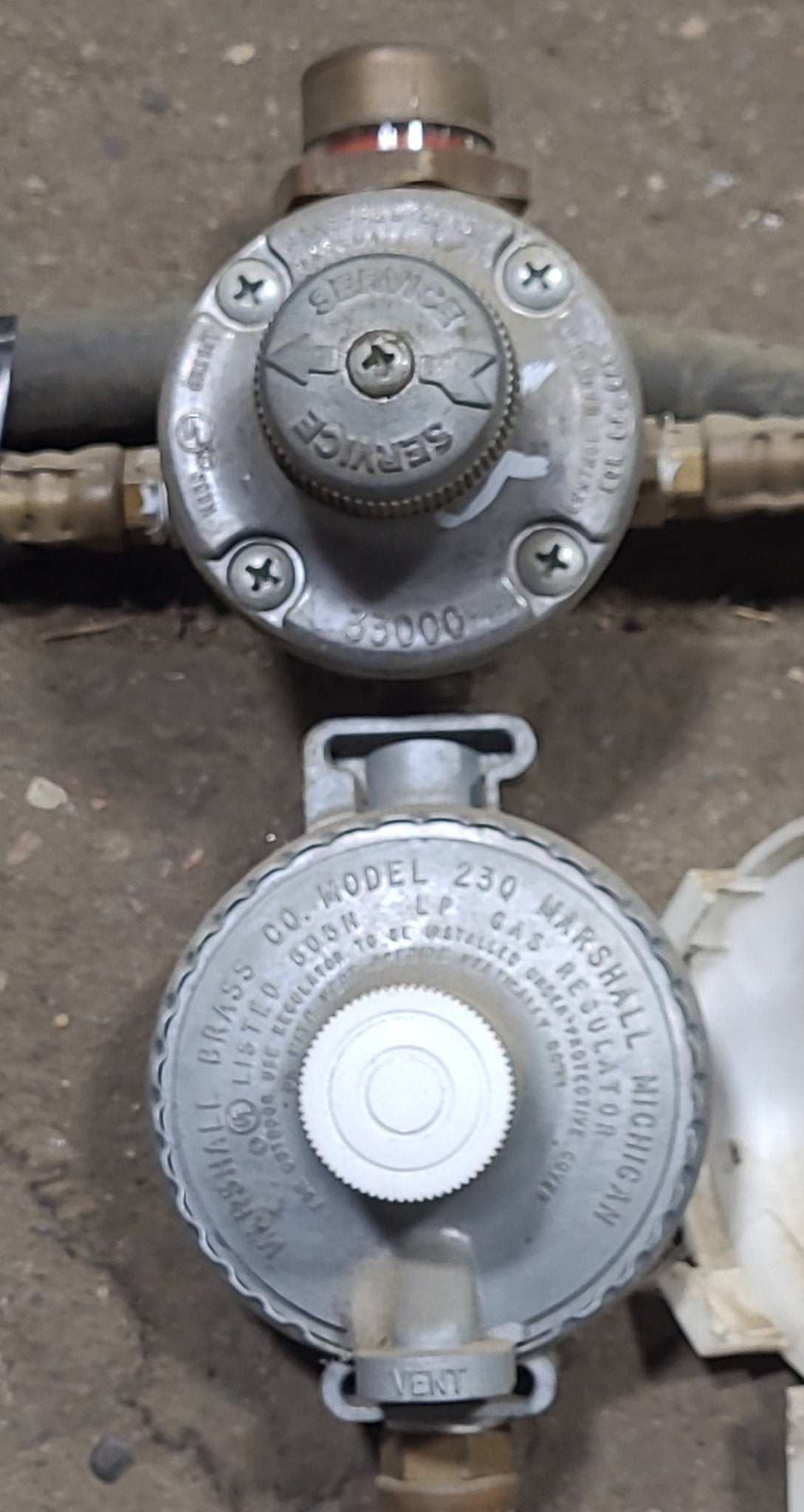 Buy Used Marshall Propane Regulator Model 250 Full Assembly Online