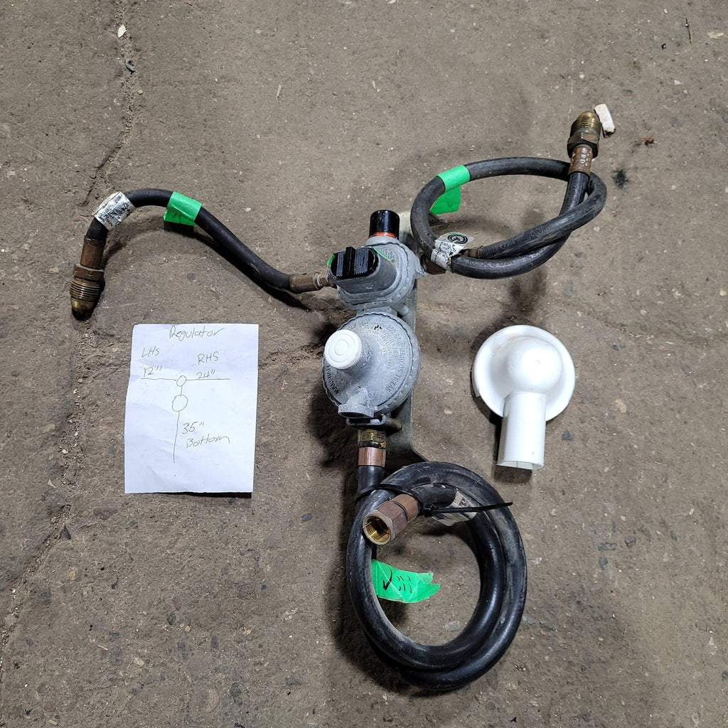 Used Marshall Propane Regulator Model 250- Full Assembly - Young Farts RV Parts