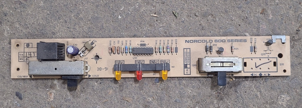 Used Norcold 2-way refrigerator control board 61647322 - Young Farts RV Parts
