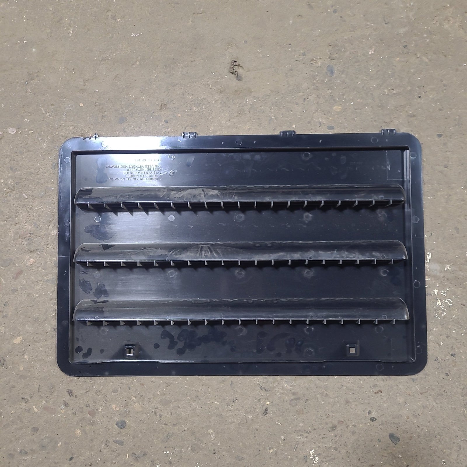 Used Norcold 621154- Air Intake Side Refrigerator Vent- NO FRAME - Young Farts RV Parts