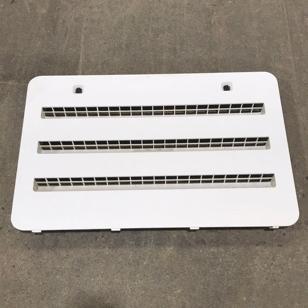 Used Norcold 621156 - Off White Air Intake Side Refrigerator Vent- NO FRAME - Young Farts RV Parts