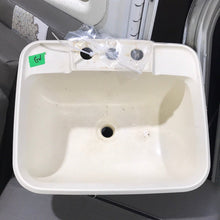 Load image into Gallery viewer, Used Off White Bathroom Sink 14 3/4&quot; W x 12 1/4&quot; L - Young Farts RV Parts