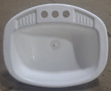 Used Off White Bathroom Sink 20