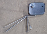Used Old Style Motorhome Side View Mirror- Passenger Side