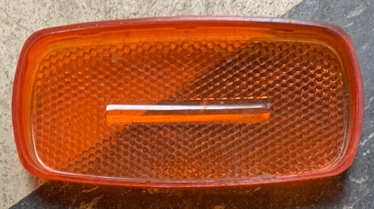 Used Optronics SAE-A-P2-DOT-14 Replacement Lens for Marker Light | Amber - Young Farts RV Parts