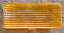 Load image into Gallery viewer, Used Porch Light Replacement Lens, Amber 5 3/8&quot; X 2 3/8&quot; - Young Farts RV Parts