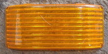 Load image into Gallery viewer, Used Porch Light Replacement Lens, Amber 5 3/8&quot; X 2 3/8&quot; - Young Farts RV Parts