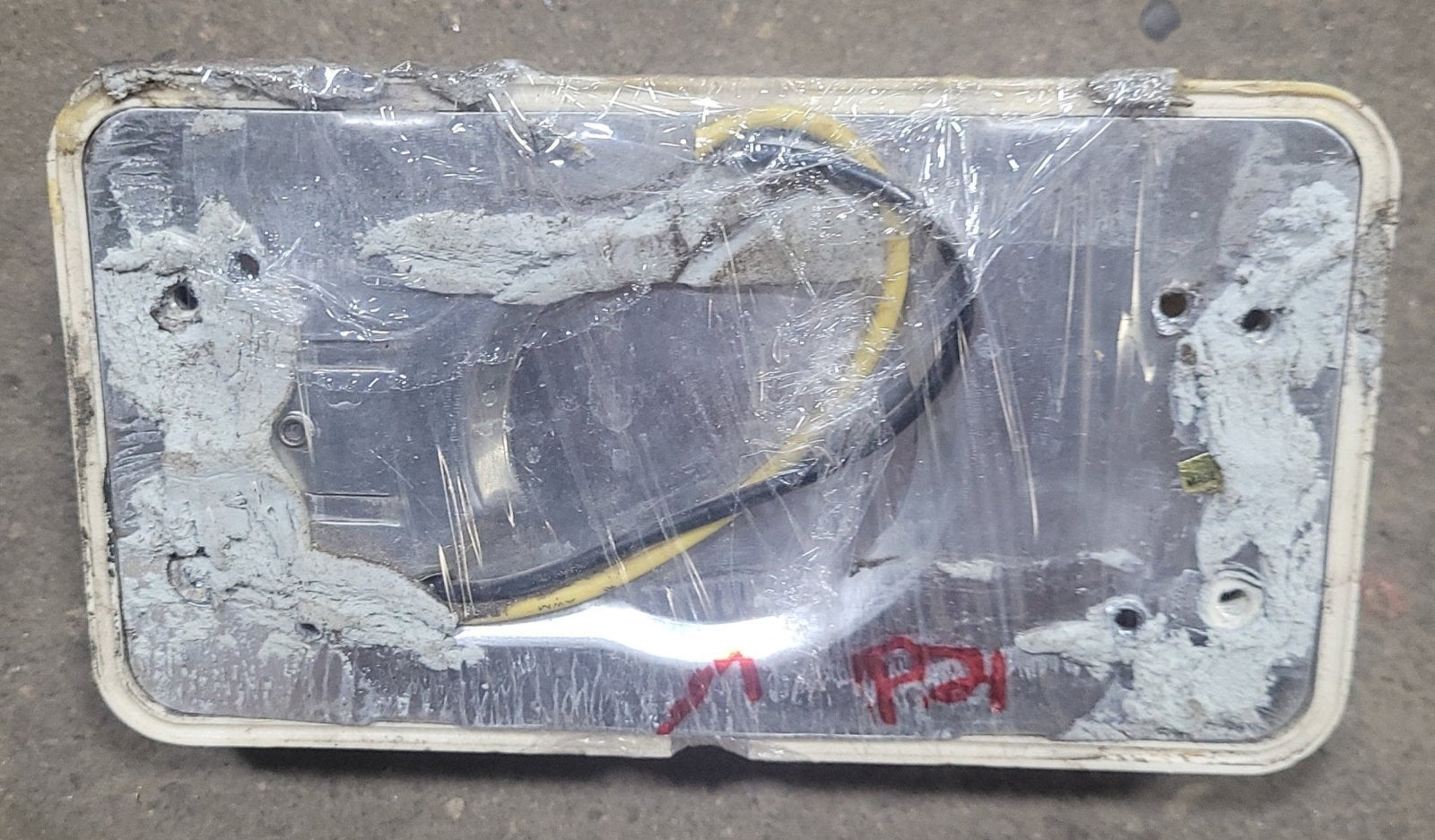 Used Porch Lights Amber 6 3/8