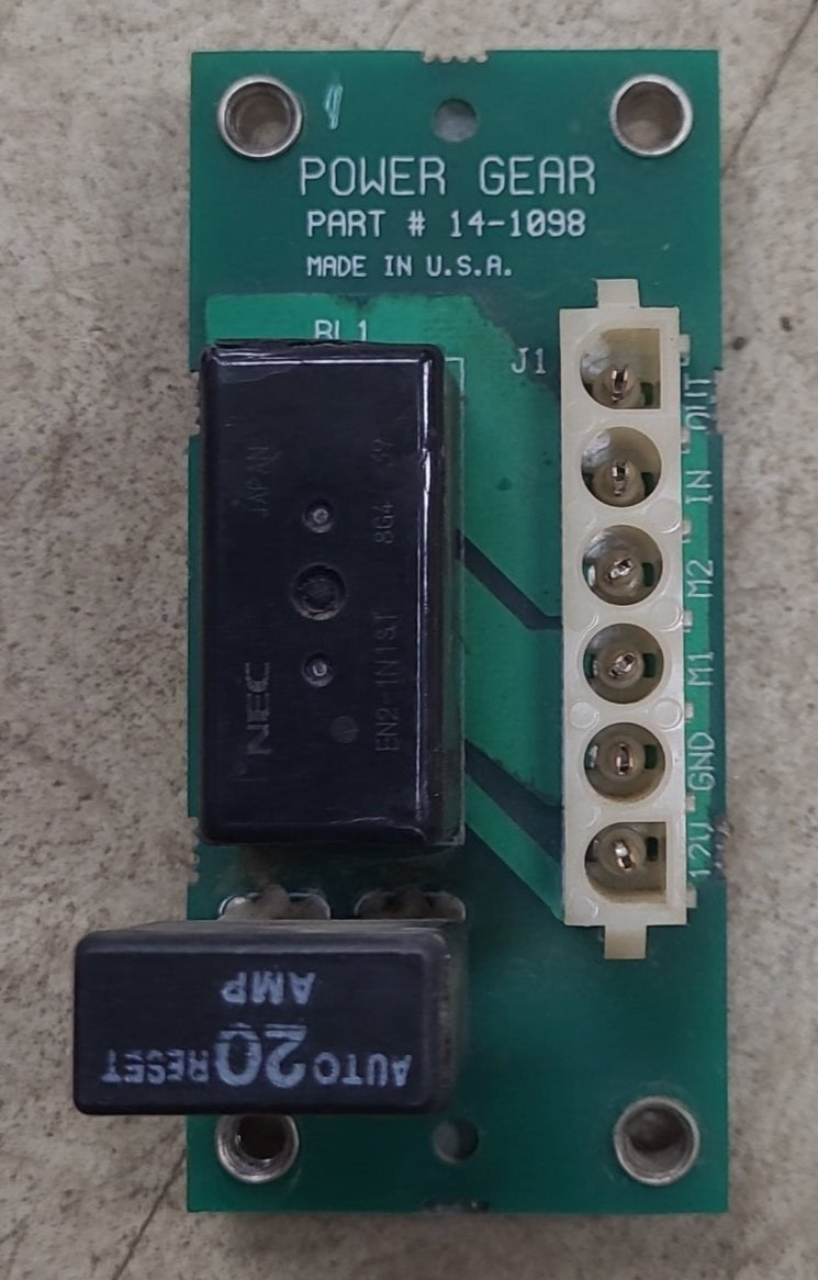 Used Power Gear Slide-Out Control #14-1098 - Young Farts RV Parts