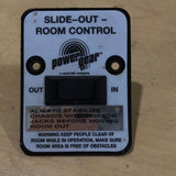 Used Power Gear Slide-Out Room Control Switch