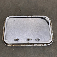 Load image into Gallery viewer, Used Radius Cargo / compartment Door 19 1/4&quot; W x 12 1/2&quot; L x 1/2&quot; D - Young Farts RV Parts