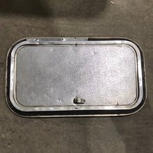 Load image into Gallery viewer, Used Radius Cargo / compartment Door 19 3/4&#39; W x 10 3/4&quot; H x 1/2&quot; D - Young Farts RV Parts