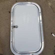 Load image into Gallery viewer, Used Radius Cargo / compartment Door 19 3/4&quot; X 10 3/4&quot; X 1/2&quot;D - Young Farts RV Parts