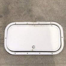 Load image into Gallery viewer, Used Radius Cargo Door 17 3/4&#39; W x 9 1/4&quot; H x 1/2&quot; D - Young Farts RV Parts