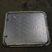 Load image into Gallery viewer, Used Radius corner Propane cargo door 26 3/4&quot; X 22 3/4&quot; X 1/2&quot;D - Young Farts RV Parts