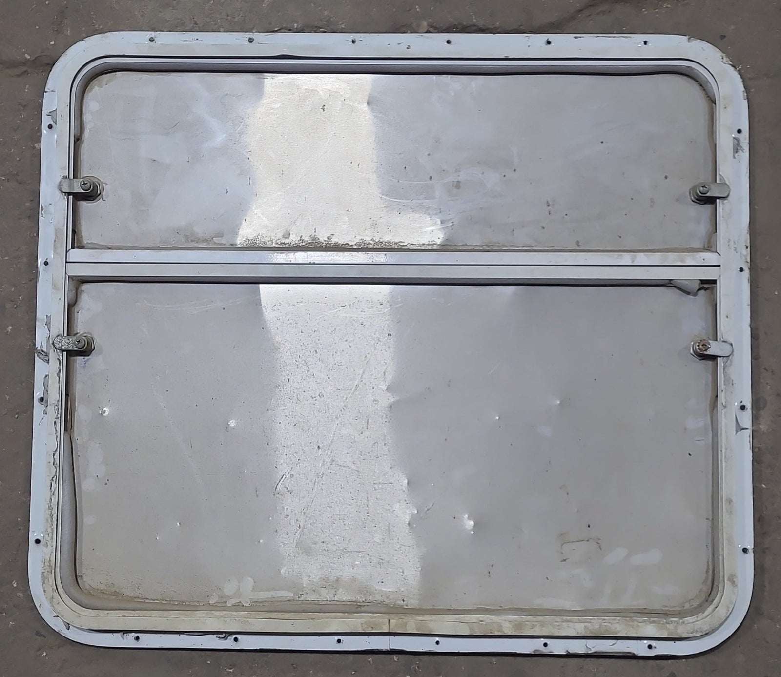 Used Radius Cornered Battery / Propane Cargo Door 29 3/4