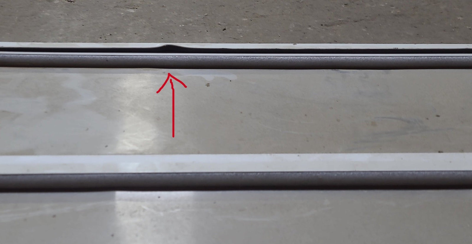 Used Radius Cornered Battery / Propane Cargo Door 29 3/4