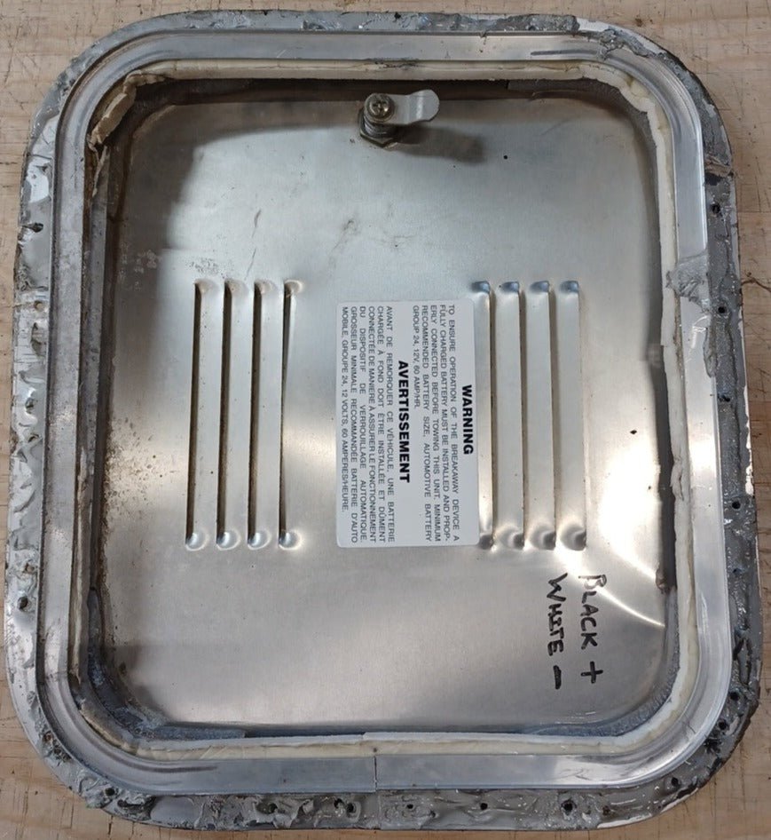 Used Radius Cornered Battery/Propane Cargo Door 12