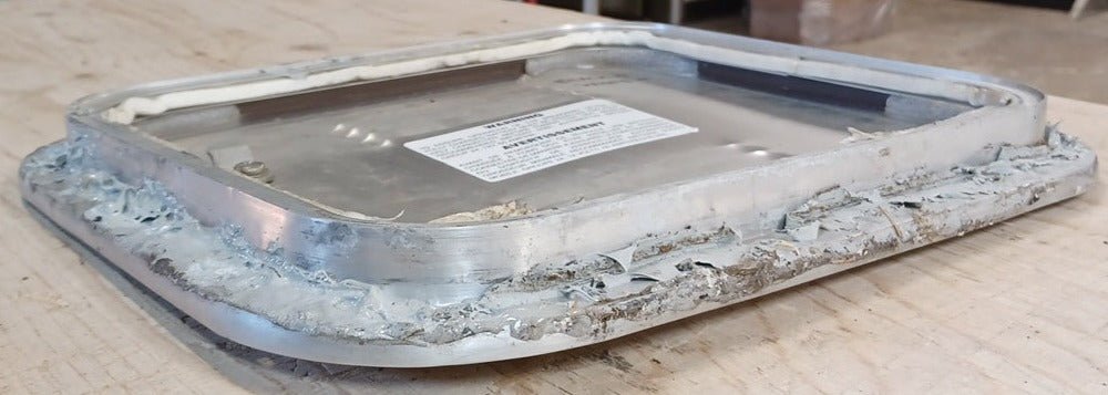 Used Radius Cornered Battery/Propane Cargo Door 12