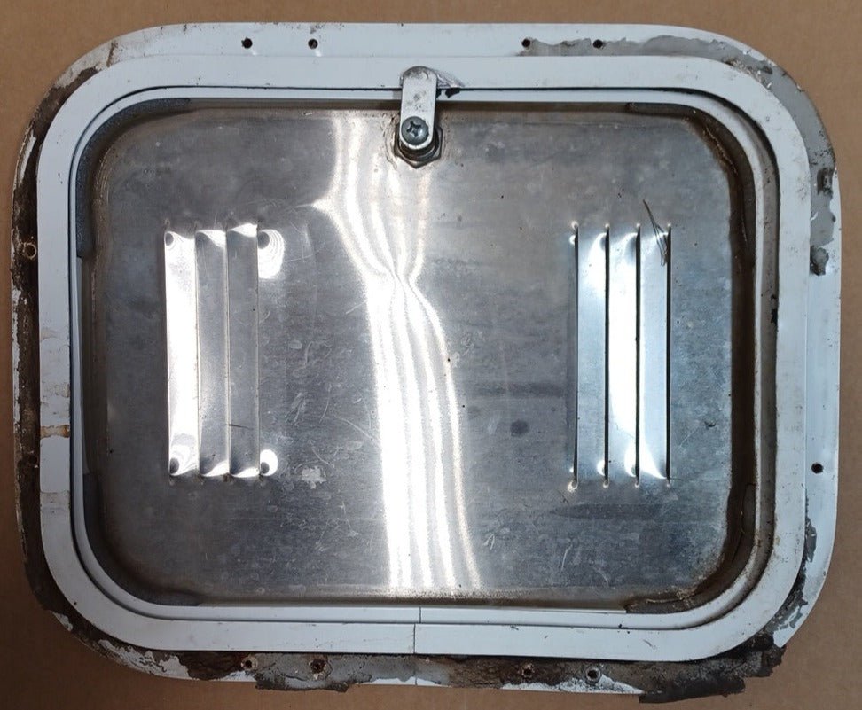 Used Radius Cornered Battery/Propane Cargo Door 13 7/8