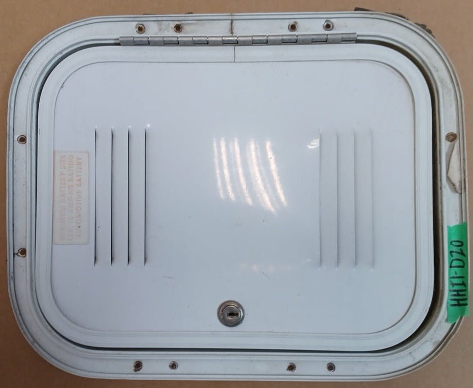 Used Radius Cornered Battery/Propane Cargo Door 13 7/8