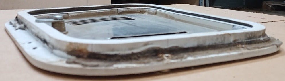 Used Radius Cornered Battery/Propane Cargo Door 13 7/8