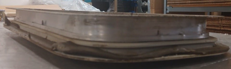 Used Radius Cornered Battery/Propane Cargo Door 22 3/4