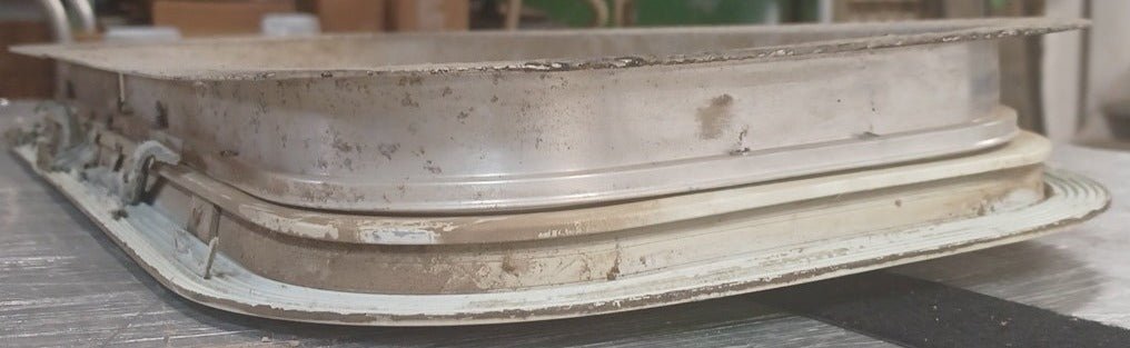 Used Radius Cornered Battery/Propane Cargo Door 22 3/4